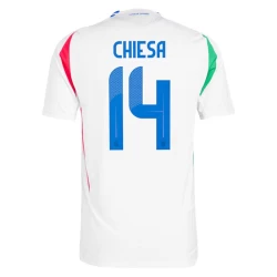 Federico Chiesa #14 Italië Voetbalshirt EK 2024 Uittenue Heren